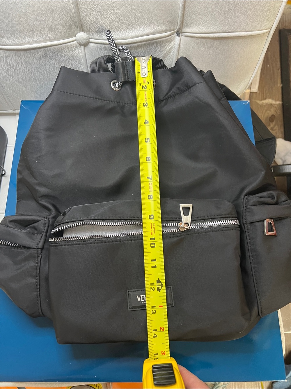 Versace Black Drawstring Backpack - Picture 12 of 16